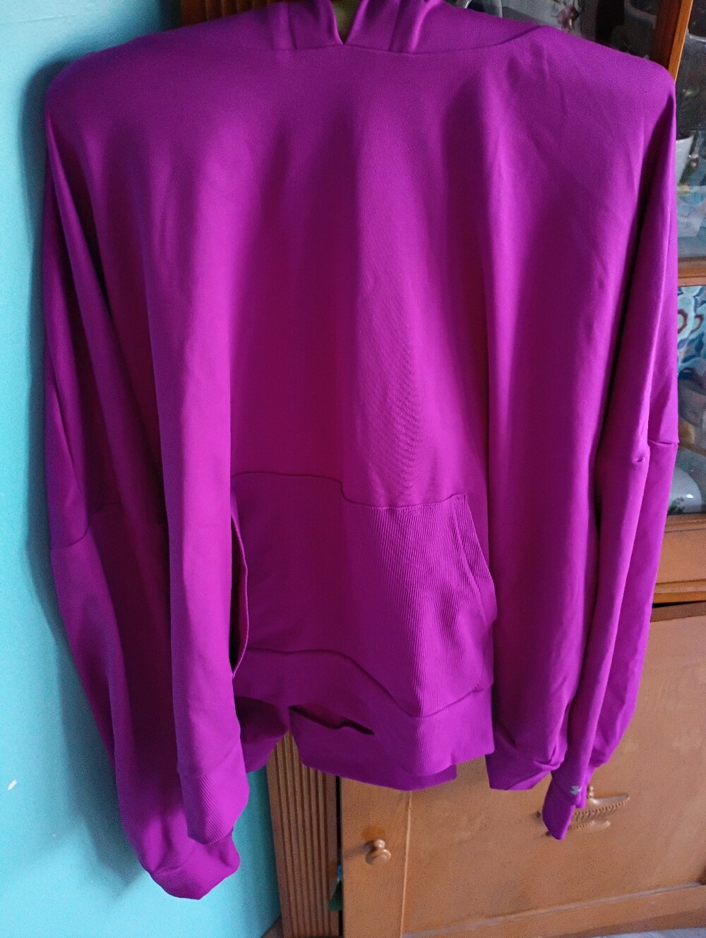 Under Armour Woman's Hoodie Sweatshirt, 2XL, Magenta, Loose Fitting
